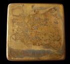 Antique Persian Shah Era Lion And Sun Brass Seal Very Rare Look Details