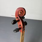 Vtg Antique 1800   s Wooden Violin 4x4 Instrument 23    Hand Made