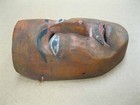 Hand Carved Painted Wooden Mask
