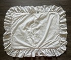 Laura Ashley Vintage Ruffle Pillow Sham Castleberry Spring Pink Floral Pattern