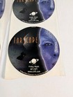 Lot Of 4 Farscape 2 5  Promo Stickers - Sci-fi Channel Rare Tv Show Memorabilia 