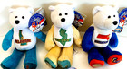 Limited Treasures Coin Bear 50 States Of America Lot Of 6 Vintage 2002