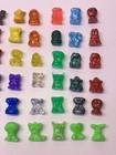 Crazy Bones Lot Of 41 Figures Vintage Metallic  Transparent  And Opaque   