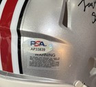 Tavien St  Clair Signed Autographed Ohio State Buckeyes Mini Helmet Psa dna Coa 