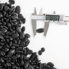 Black 18lb Decorative Polished Aquarium Pebbles Gravel For Plants Aquarium Decor