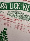 1955 Aragon Ballroom Scarce Promotional Christmas New Years Dick Dale Buddy Haye