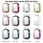 Full Screen Protector Soft Tpu Case Cover For Apple Watch 11 10 9 8 7 6 5 4 3 Se