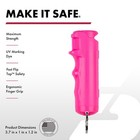 Sabre Pink Pepper Spray 0 54oz Maximum Strength Self Defense Spray With Keyring