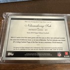 Ndamukong Suh 2010 Topps Tribute Game Used Triple Jersey Auto 1 20 Auto Rc