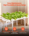 Vevor Hydroponics Growing System Kit 1-tier 36 Sites Sun   Light Blocking Upvc