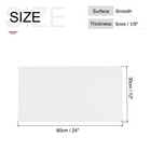 Abs Plastic Sheet 24 Inchx12 Inchx0 2 Inch Abs Styrene Sheets White