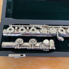 Yamaha Yfl-894 Flute Silver 925 E Mechanism Used With Hard Case