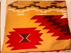 Navajo Eye Dazzler Cotton Small Throw Blanket Native America Design 55    X 38   