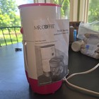 Mr  Coffee Tm30 Series Iced Tea Maker White And Pink 3 Quart Adjustable Strength