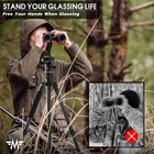 Binocular Tripod Adapter Mount 1 4 Inch Threading Aluminum For Bird Watching