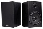  2  Rockville Rockshelf 64b Black 6 5  Home Bookshelf Speakers 8  Wood Stands