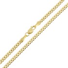 Italian 14k Yellow Gold Solid Miami Cuban Link Chain Necklace 20  3mm 13 1 Grams