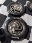 Snap-on Tire Coasters Set Of 4