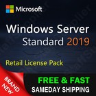 Microsoft Windows Server 2019 Standard License 24 Core   Retail Brand New Pack