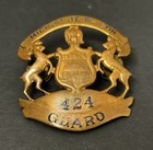 Vintage Obsolete Michigan State Prison Guard Hat Device  424  pdd