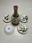 Certified International Jennifer Brinley Oliva Bottle And Dipping Bowls Sonoma