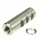 Stainless Steel  223   223 Full Size Tpi Competion Muzzle Brake 1 2x28 Pitch W  
