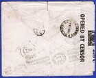 British India  1941  Censored Cover To Argentina  Rare Destination