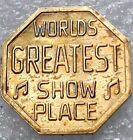 Worlds Greatest Show Place Peep Show Token - Nyc - 42nd St   8th Ave
