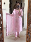 Indian Pakistani Party Wear Salwar Kameez Women Bollywood Ethnic Kurti Set Dress