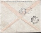 Egypt 1934 Upu Registered Small Denomination First Day Cover