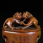 Chinese Natural Shoushan Stone Hand-carved Exquisite Chihu Dragon Knob Seal 1668
