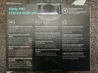 Logitech 1080p Pro Stream Webcam  960-001211  Brand New  2