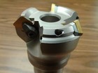2  45 Degree Indexable Face Shell Mill W  R8 Arbor face Milling Cutter --new