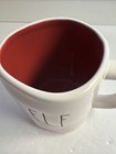 Rae Dunn Artisan Collection By Magenta Christmas  elf  Red Inside Mug cup