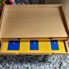 Montessori Geometric Cabinet With 35 Insets Plane Geometry Sensorial Materials