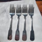 International Sterling Silver 1810 Salad Forks 6 5  Set Of 4 Regular No Mono