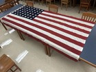 Antique 48-star Us Flag United Service Flag Co Nyc 5x8 Ft 1912-1959