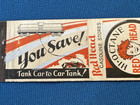 Red Head Gasoline Advertising Vtg Matchbook Cover Lt 2334