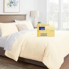 Duvet Cover  600 Thread Count Sateen 3 Piece Egyptian Oversized King Ivory