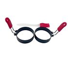 2pcs Non-stick Fried Egg Shaper Pancake Ring Mold Cooking Tool Egg Cooker Rings