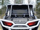 Superatv Dark Tinted Rear Windshield For Polaris Rzr Xp 1000  2014-2023 
