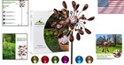 75-inch Kinetic Bronze Wind Spinner With Solar Led   Easy Assembly Ground Stake