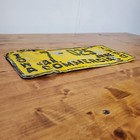 Blackhawk County 1950 Iowa Commercial License Plate 7-025