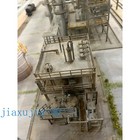 Ho Scale 1 87 Manufacturing  Abandoned Factory Train Scene Model Set Collection
