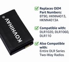 2pcs Updated Bt90 Two-way Radio Battery For Hknn4013 