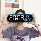 Big Digital Led Wall Clock Temperature Date Remote Control Ambient Light Timing