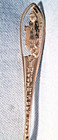 New Salem Il President Berry Lincoln Store   Vintage Silver Souvenir Spoon