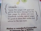 Rag   Bone Baby Shower Guestbook Jungle Animals Keepsake Colorful 7 X 10 5 New