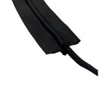 Premium Drawstring Elastic Black 2   inch Width Knitted For Sewing 6  10  20  50yd