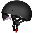 Ilm Seller Refurbish Motorcycle Half Helmet Quick Release Strap Sun Visor Dot
